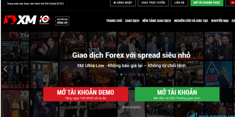 Đánh giá sàn XM 2020