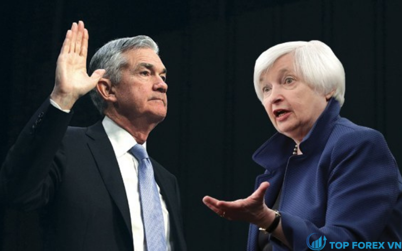 Yellen và Powell