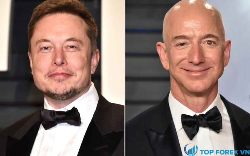 Elon Musk và Jeff Bezos