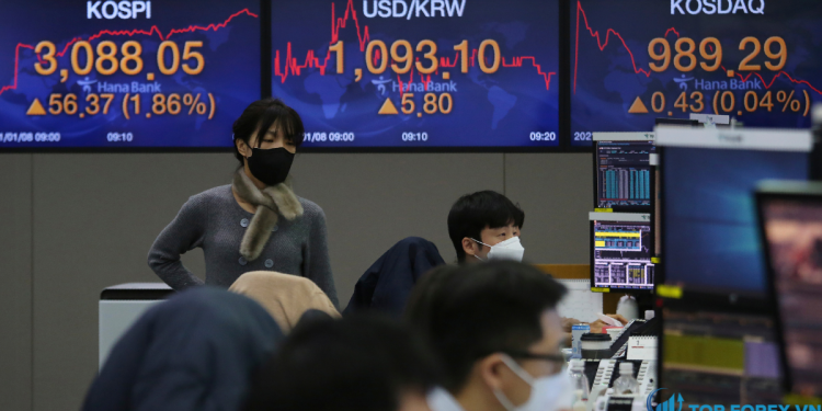 Thị trường chứng khoán Hàn Quốc đã có một khởi đầu thành công vào năm 2021