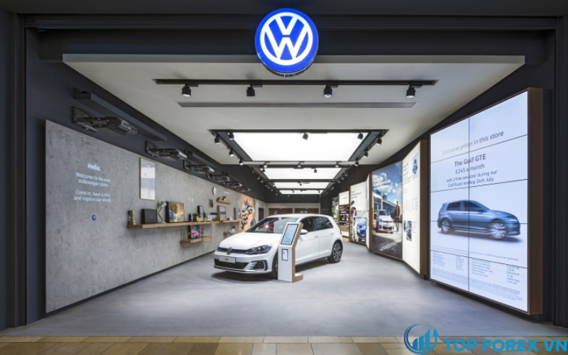 Volkswagen phát triểncác mẫu xe điện nhằm giành được vị thế của Tesla.