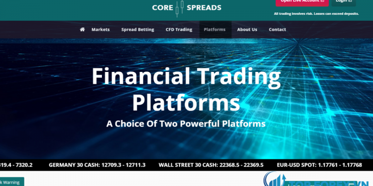 Đánh giá sàn Core Spreads chi tiết mới nhất 2021
