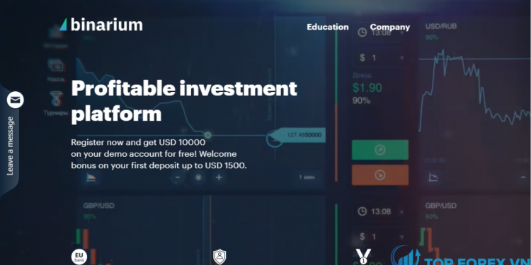 Đánh giá sàn Binarium mới nhất 2021