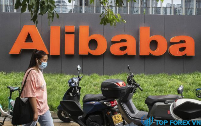 Cổ phiếu Alibaba tăng