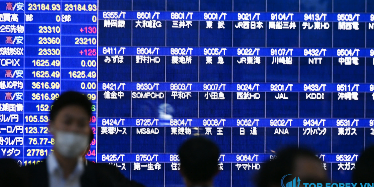 Cổ phiếu châu Á - Thái Bình Dương tăng trong giao dịch sáng thứ Hai