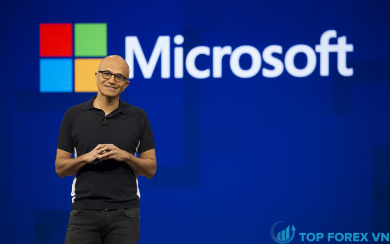 Cổ phiếu của Microsoft đã tăng cao hơn 2%
