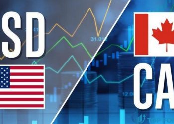 Phân tích kỹ thuật của cặp tiền USD và CAD giảm xuống 1,23