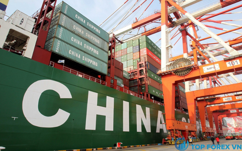 Trung Quốc công bố thặng dư thương mại