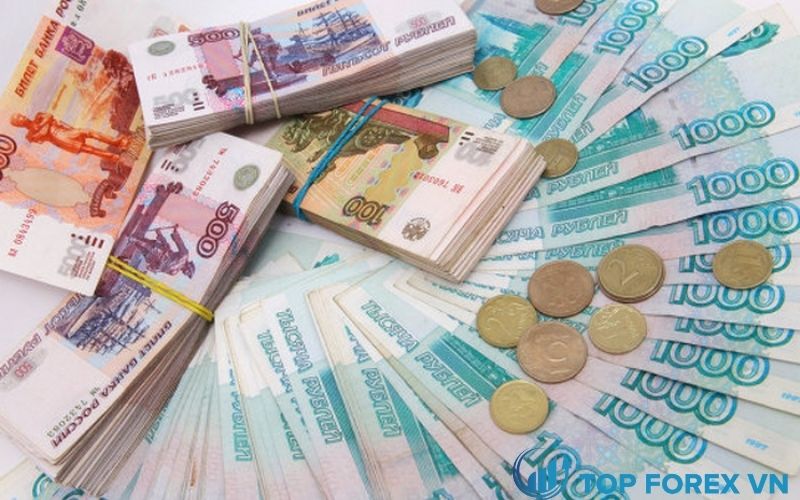 Đồng rúp của Nga mạnh lên 2,07%