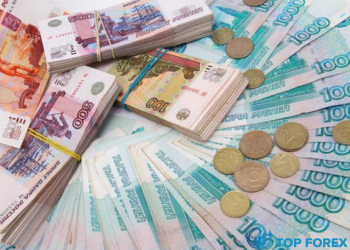 Đồng rúp giảm hơn 10% mức thấp nhất gần 2 tuần