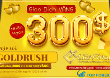 Giao dịch vàng và nhận ngay giải thưởng $300 từ LiteFinance
