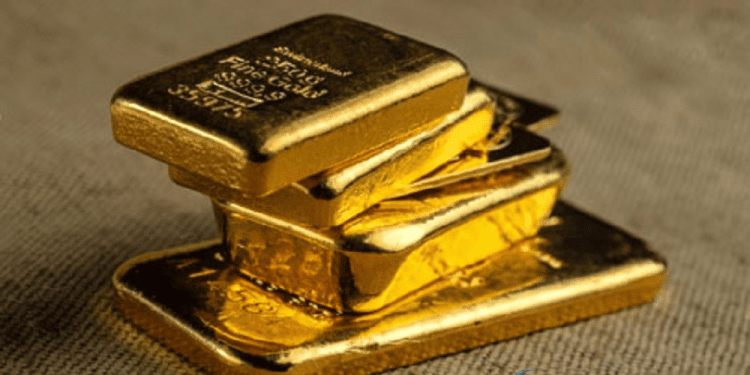 Giá vàng giữ ở một phạm vi chặt chẽ khi máy dệt cuộc họp của Fed