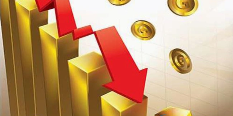 Vàng giảm xuống dưới 1.800 đô la khi lo ngại của Fed tái xuất hiện