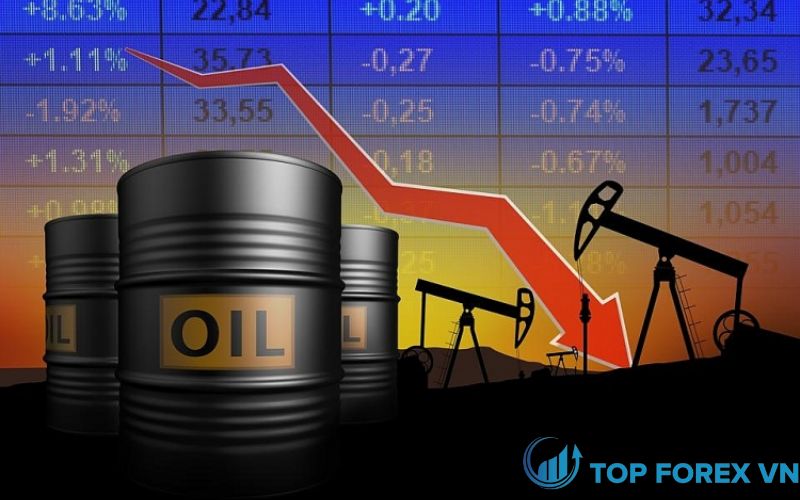 Giá dầu giảm vào thứ Hai
