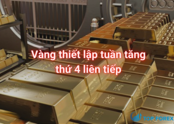 Vàng thiết lập tuần tăng thứ 4 liên tiếp sau dữ liệu CPI tích cực