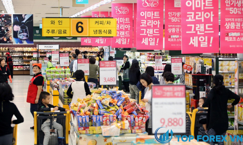 Lạm phát của Hàn Quốc chạm mức thấp nhất trong 21 tháng (1)