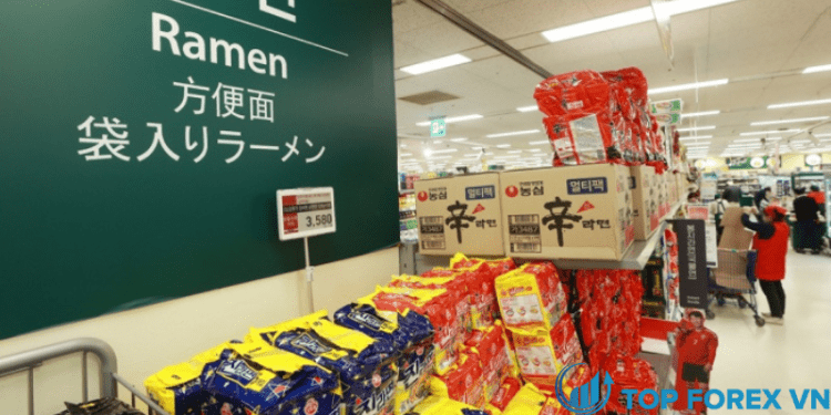 Lạm phát tiêu dùng tháng 7 của Hàn Quốc thấp nhất trong 25 tháng