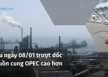 Giá dầu trượt dốc khi nguồn cung OPEC cao hơn