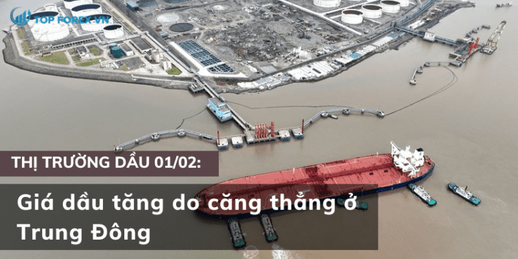 Giá dầu tăng do căng thẳng ở Trung Đông