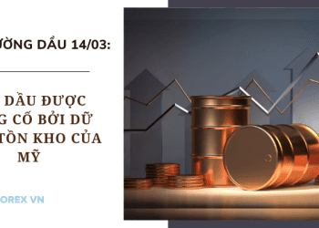 Giá dầu ngày 14/03 được củng cố bởi dữ liệu tồn kho của Mỹ