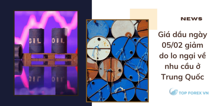 Giá dầu giảm do lo ngại về nhu cầu ở Trung Quốc
