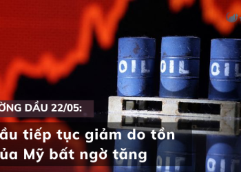 Giá dầu tiếp tục giảm do tồn kho của Mỹ bất ngờ tăng