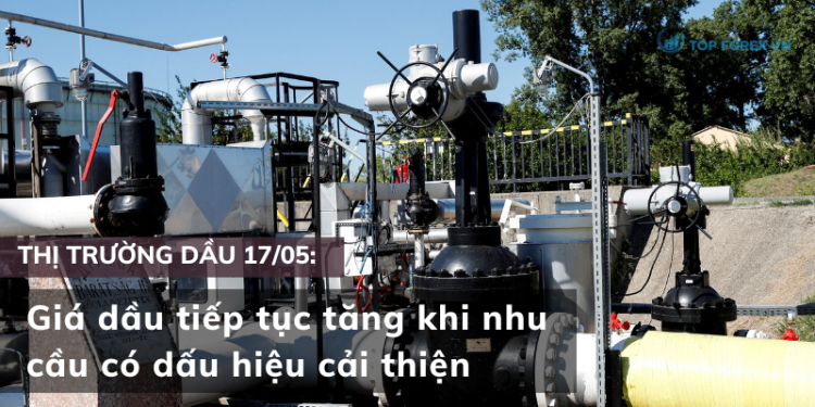 Giá dầu tiếp tục tăng khi nhu cầu có dấu hiệu cải thiện