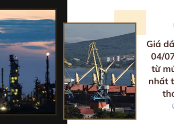 Giá dầu ngày 04/07 giảm từ mức cao nhất trong 2 tháng