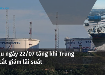 Giá dầu ngày 22/07 tăng khi Trung Quốc cắt giảm lãi suất