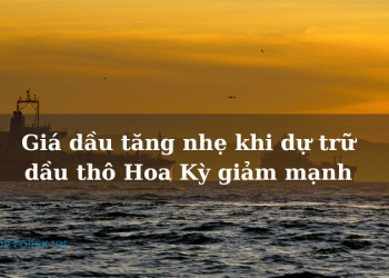 Giá dầu tăng nhẹ khi dự trữ dầu thô Hoa Kỳ giảm mạnh