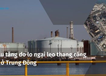 Giá dầu tăng do lo ngại leo thang căng thẳng ở Trung Đông