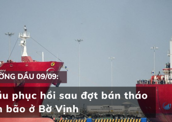 Giá dầu phục hồi sau đợt bán tháo do cơn bão ở Bờ Vịnh
