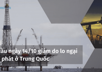 Giá dầu ngày 14/10 giảm do lo ngại giảm phát ở Trung Quốc