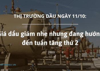 Giá dầu giảm nhẹ nhưng đang hướng đến tuần tăng thứ 2