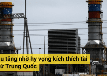 Giá dầu tăng nhờ hy vọng kích thích tài khóa từ Trung Quốc