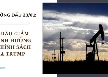 Giá dầu ngày 23/01 giảm do ảnh hưởng từ chính sách của Trump