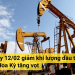 Giá dầu giảm khi lượng dầu thô dự trữ của Hoa Kỳ tăng vọt
