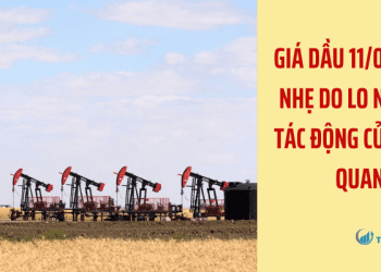 Giá dầu 11/03 giảm nhẹ do lo ngại về tác động của thuế quan