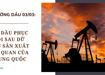 Giá dầu 03/03 phục hồi sau dữ liệu sản xuất lạc quan của Trung Quốc