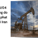Giá dầu 23/04 tiếp tục tăng do lệnh trừng phạt mới đối với Iran