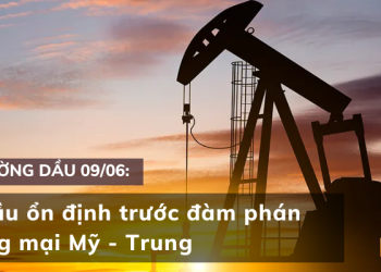 Giá dầu 09/06 ổn định trước đàm phán thương mại Mỹ - Trung