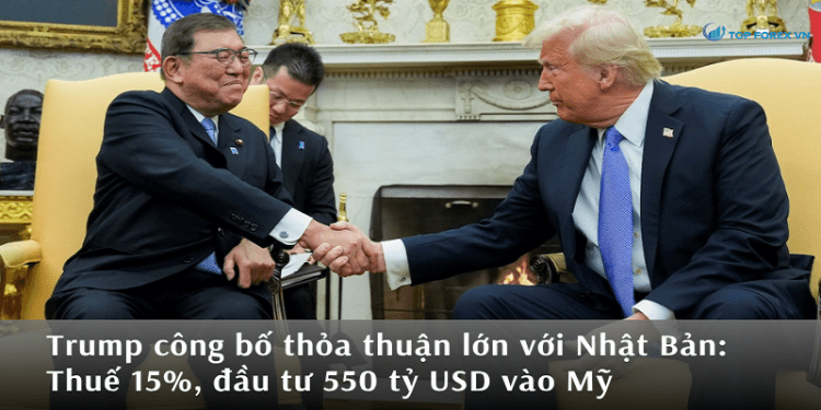 Trump công bố thỏa thuận lớn với Nhật Bản