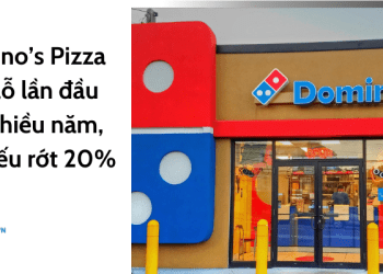 Domino’s Pizza báo lỗ lần đầu sau nhiều năm, cổ phiếu rớt 20%