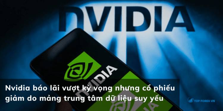 Nvidia báo lãi vượt kỳ vọng nhưng cổ phiếu giảm