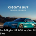 Xiaomi thu hồi gần 117.000 xe điện SU7 do lỗi hỗ trợ lái xe