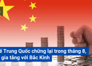 Kinh tế Trung Quốc chững lại trong tháng 8