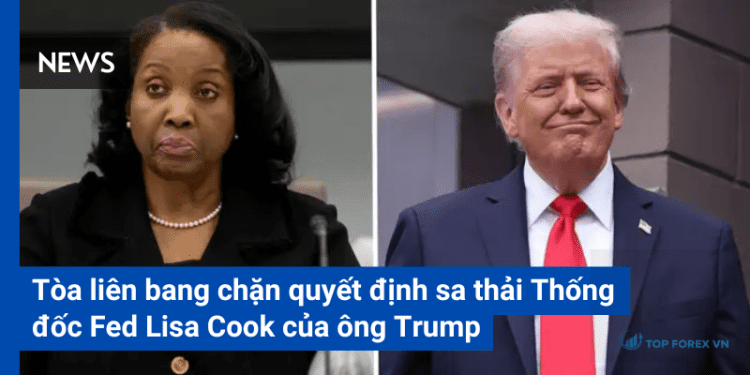 Tòa liên bang chặn quyết định sa thải Thống đốc Fed Lisa Cook của ông Trump