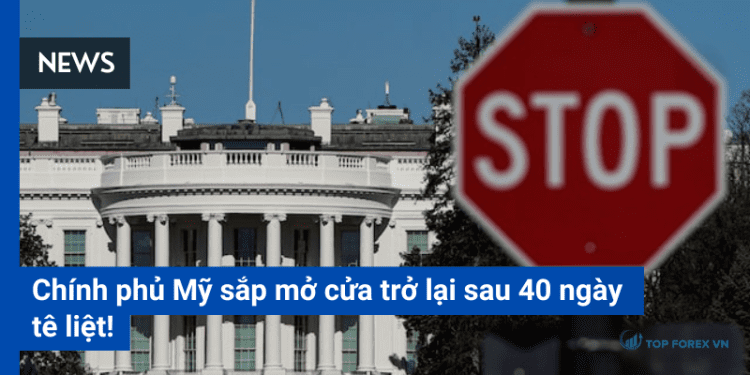Chính phủ Mỹ sắp mở cửa lại sau 40 ngày tê liệt!