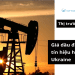 Giá dầu đi ngang trước tín hiệu hòa bình Nga-Ukraine
