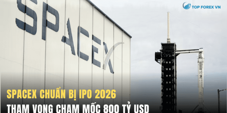 SpaceX chuẩn bị IPO 2026, tham vọng chạm mốc 800 tỷ USD